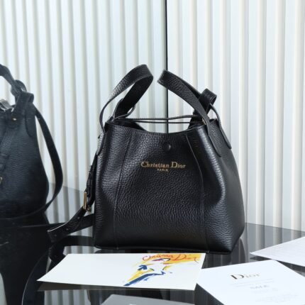 Small Signature Bucket Bag